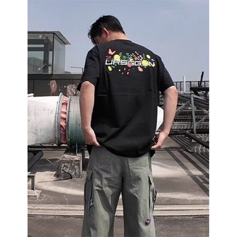 创意涂鸦短袖t恤男女2025夏季新款ins潮流设计感半袖上衣TS03,男装T恤,星座1116A（原606A-3）