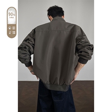 广检90%白鸭绒冬季内景羽绒服充绒量75gM-5XHY25598-特P109，男装羽绒服，电商A022