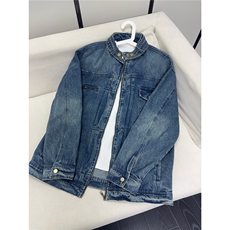 B221美式高街暗黑小众重工艺加厚牛仔外套SY2433-P95控129，男装工装外套，电商B221