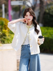 短款风衣外套女春季2026新款小个子时尚减龄百搭高端上衣，女装风衣，鑫源服饰