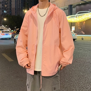 夏季中性风高品质40D尼龙皱时尚纯色防晒衣DSA157B-F7719-特P38图片