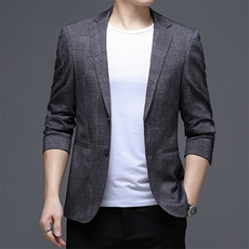 秋季新款西装男西服简约外套西服商务休闲小西装单西，男装西服，电商B360