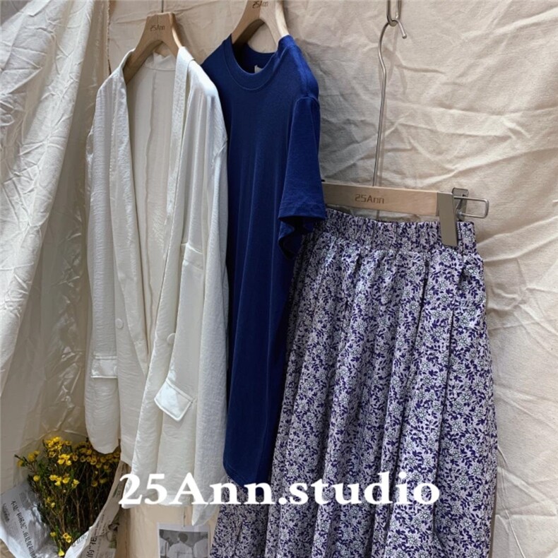 多色 彩T圆领.v领，其它，25Ann·Studio