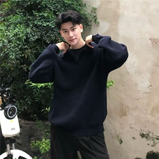 polo领毛衣男秋冬美式复古套头针织衫cleanfit慵懒高级感外套，男装针织衫/毛衣，星座1210-1