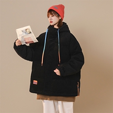 大货主推2025新款棉衣加厚保暖简约百搭情侣棉服冬装1611B-1-M03，男装棉衣，星座1611B