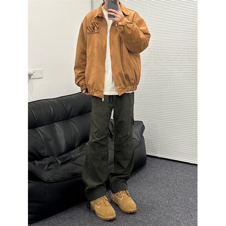 档口主推款软壳某音冲锋裤得物品质常规p45加绒p55,男装休闲裤,星座310A-4