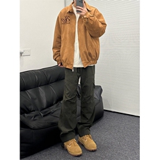 档口主推款软壳某音冲锋裤得物品质常规p45加绒p55，男装休闲裤，星座310A-4
