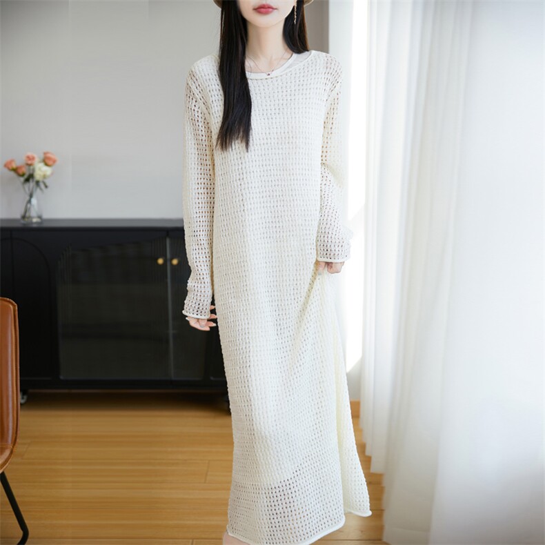 气质优雅时尚百搭女士镂空两件装套裙，女装套装/套裙，东远绒业