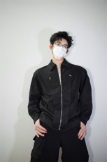 cleanfit解构衬衫外套机车美式休闲打底时尚潮流拼接设计衬衫P55，男装T恤，电商B319