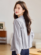 2026春年秋装新款潮小格子衬衫宽松显瘦韩版气质百搭衬衣女减龄，女装衬衫，独衣靓