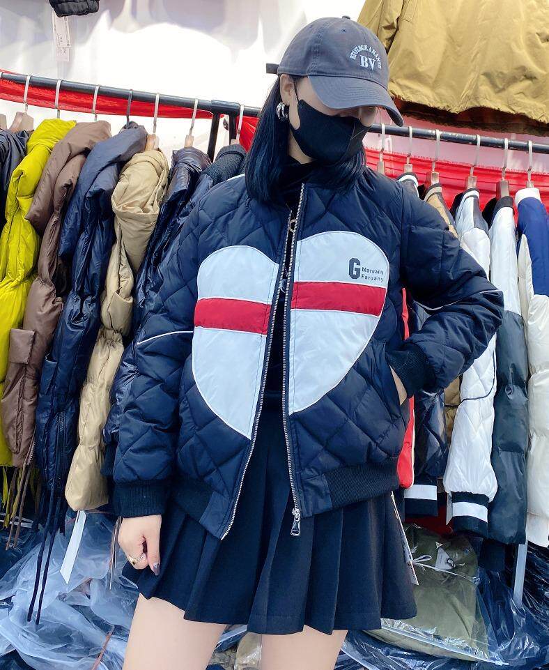 爱心款羽绒衣大量订单，女装棉衣/棉服，帝瀛 DY