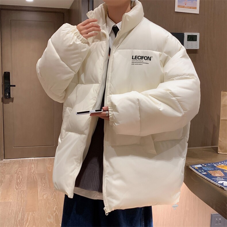 港风三防小牛津覆膜光板棉衣棉服棉袄面包服量大有差1601C-P40,男装棉衣,星座207