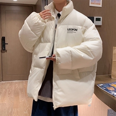 港风三防小牛津覆膜光板棉衣棉服棉袄面包服量大有差1601C-P40，男装棉衣，星座207