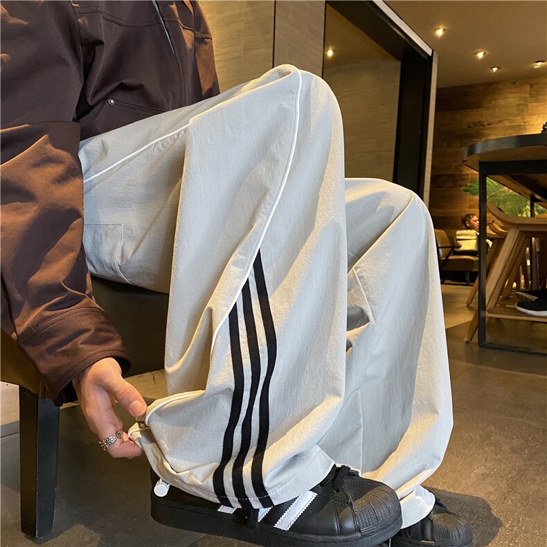 2025春季新款潮流条纹户外登山宽松休闲裤B315-K25608-特p35控68图片