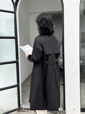 2022#春季风衣系列 货号：6005SML，女装风衣，序儿