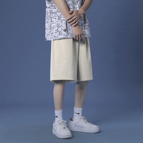 2023夏季短裤男薄款裤子潮流纯棉五分裤DK651-特批25，男装休闲裤，星座718-1