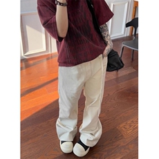 【002】美式高街飘带休闲裤嘻哈百搭长裤子男女A079-N211-P50，男装休闲裤，电商A079