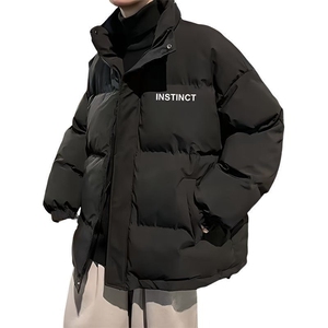 W612-P88 2025冬季韩版潮流加厚棉服立领潮牌ins宽松痞帅棉衣外套图片