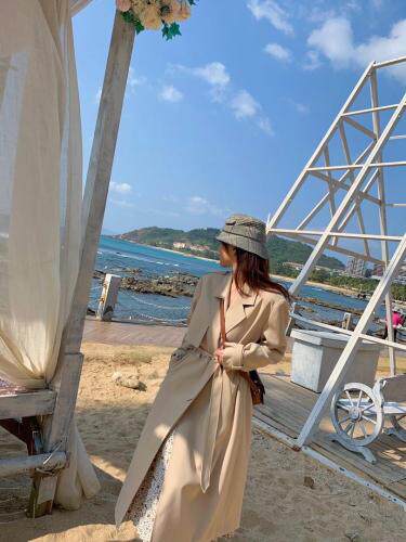 【现货】韩风风衣，女装风衣，郭郭家