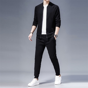 FLC8022-21556秋季新款2023年男士休闲卫衣长袖套装外套P134图片