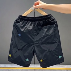 潮牌短裤男夏季新款时尚设计感刺绣字母五分裤青年速干透气沙滩裤，男装休闲裤，电商B212（原钱塘6029）