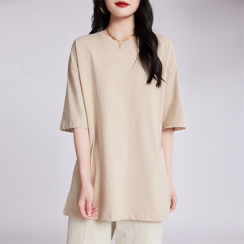 短袖t恤女夏装2024年新款潮牌潮流ins超火半袖上衣服,女装T恤,蒙特羊绒