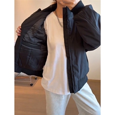 现货DJM803-批75秋冬季加厚棉服廓形短款高街棒球服，男装棉衣，星座603-2