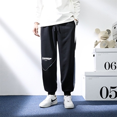 7XL-M2023春季新款港风休闲运动卫裤男加肥加大码长裤束脚裤控79，男装休闲裤，钱塘717(原712)