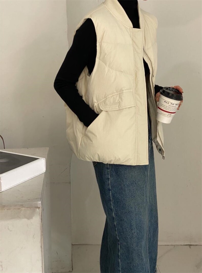 羽绒马甲，女装马甲，驿谷