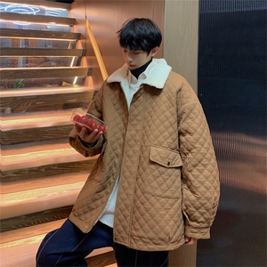 抖音2025重磅美式潮牌潮高中生工艺棉服外套A170-M826-TP85图片