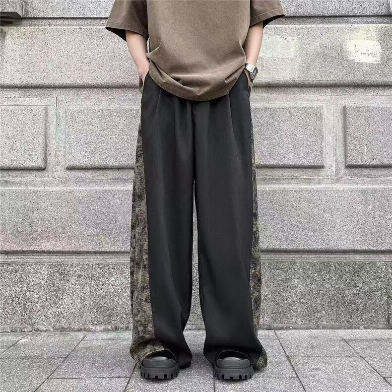 1506/Q8090/P34新中式复古设计感高街小众休闲裤,男装休闲裤,星座1506