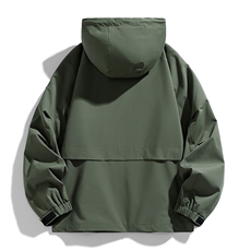 2026春季新款大码连帽男士外套8660-P75大码元，女装短外套，星座209