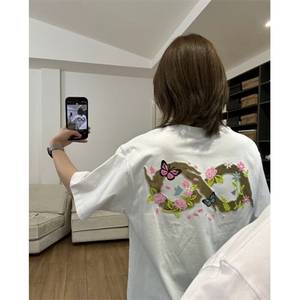 原版前后刺绣纯棉短袖ZX0258-特批35图片
