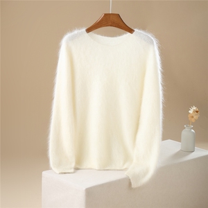 2025年秋季通勤套头单件长袖一线小圆领，女装羊绒衫，英集羊绒