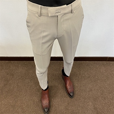 2025秋季新款九分裤休闲九分裤三色97%涤纶,3%氨纶DB2589特批P45,男装休闲裤,电商B368, 2025秋季新款九分裤休闲九分裤三色97%涤纶,3%氨纶DB2589特批P45,男装休闲裤,电商B368,