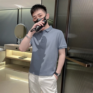 TX02-特P38 男T恤夏季短袖半袖新款上衣夏装半截袖POLO衫7色可选图片