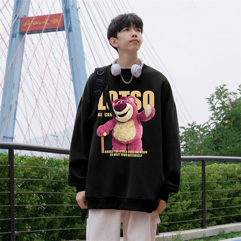 2025秋季男潮流休闲wycm5243卫衣圆领仿棉特批28控49,男装卫衣,星座605(原A050)