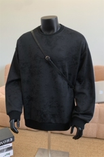 S5012/P35春装新款个性套头扎染卫衣男潮流宽松百搭长袖T恤外套，男装T恤，电商A141