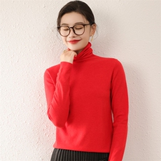 套头时尚气质纯色秋冬季新款女时尚百搭显瘦针织衫，女装针织衫/毛衣，伊美侕