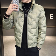 AK87810钱塘2020-3时尚休闲冬季厚款简约中年男士羽绒服P140，男装羽绒服，钱塘207-3