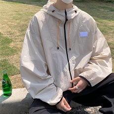 夏季防晒衣男韩版潮流痞子帅气2023新款ins宽松百搭外套W4912-P43，男装防晒衣，星座412-3