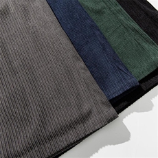 白底平铺秋冬大码日系灯芯绒复古直筒阔腿裤裙裤男女潮K293/P65，男装休闲裤，钱塘713