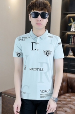 男装短袖T恤2023夏季新款男士翻领POLO衫中年商务休闲体恤上衣T，男装T恤，电商B212（原钱塘6029）