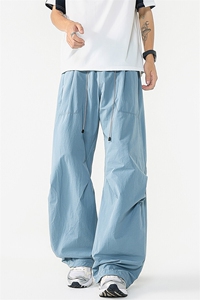 8XL-M 日系户外防泼登山裤男直筒束脚休闲裤夏徒步工装裤K9158P68图片
