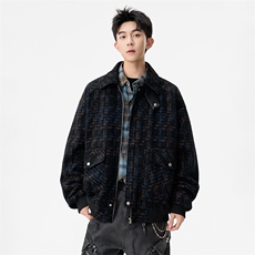 311B-1-2573-P83控158大码潮牌休闲夹克宽松休闲外套，男装夹克，星座311B-1
