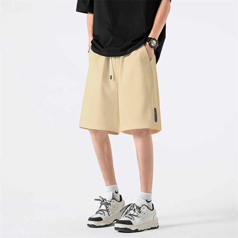 男士短裤潮流沙滩直筒运动裤夏季休闲裤个性宽松A266-TYKZ713-P25，男装休闲裤，电商A266