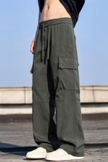 夏季美式山系户外潮牌伞兵工装裤男士软壳冲锋休闲裤Z9810B-P45，男装休闲裤，星座509
