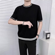 男士短袖T恤韩版潮流宽松打底衫男装衣服潮牌百搭半袖体TM22，男装T恤，星座1116A-2（原606A-1）
