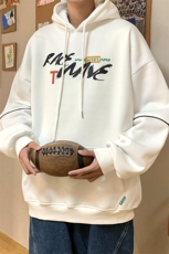 22秋新款港风宽松休闲oversize情侣连帽套头卫衣B266-Y607-P55，男装卫衣，星座B257-1