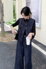 秋冬款牛仔套装2603-P175-K248，女装套装/套裙，2D013